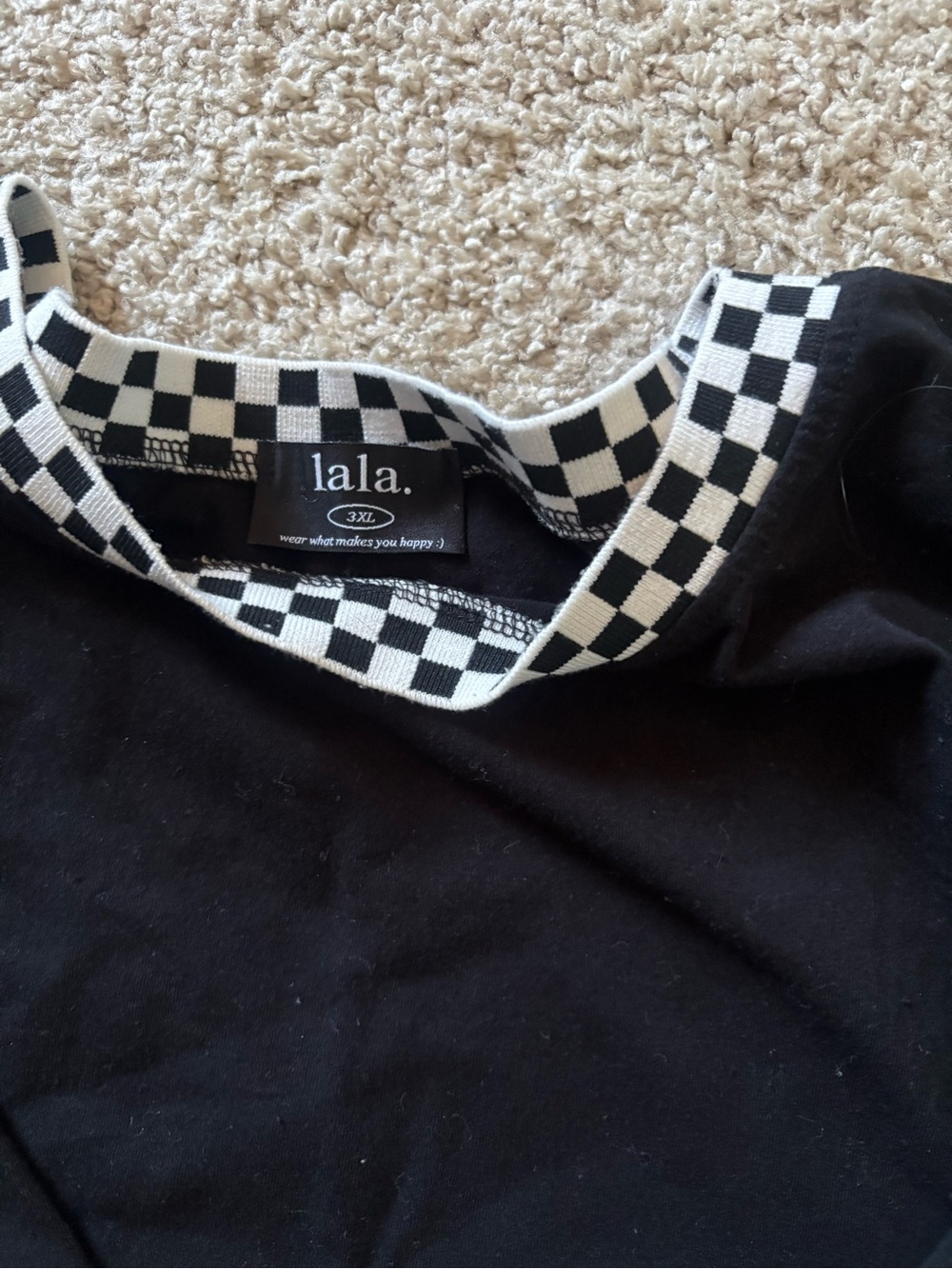 Dressed in LaLa oversized cropped tee - Picture 2 of 2